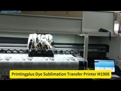 1850MM Wide Format YMCK Dye Sublimation Inkjet Printer Sublimation Printing Machine con USB 2.0