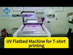 Stampa a piattaforma UV versatile per vari materiali con inchiostro neutro / morbido / duro