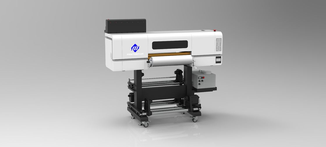1800 DPI DTF UV per calore a rulli con inchiostro UV da 1500 ml per stampa bianca CMYK