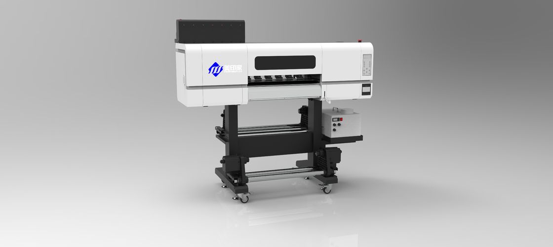 984 X 1053 X 525 mm DTF stampante UV con THK Linear Guide Rail e sistema di riscaldamento a rulli