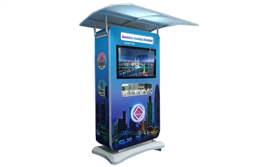 100 pezzi / canale personalizzare varietà di colore automatica vending machine souvenir