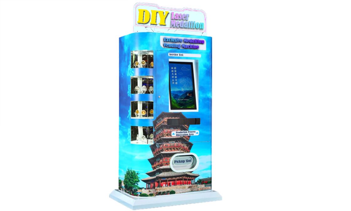 Macchina automatica di vendita a domicilio di 400 capienza con tensione 220V e connessione 4G / WIFI / cablata