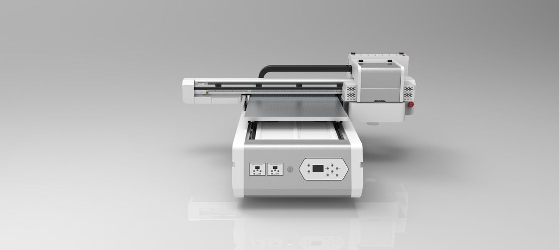 Inchiostro bianco THK Linear Guide Rail UV Flatbed Printer per area di stampa fino a 600x900 MM