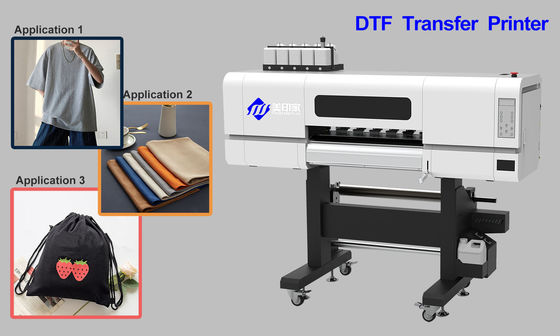 Stampa DTF a pellicola PET da 620 mm con testina di stampa EPSON-I3200 A1 200 kg di peso netto