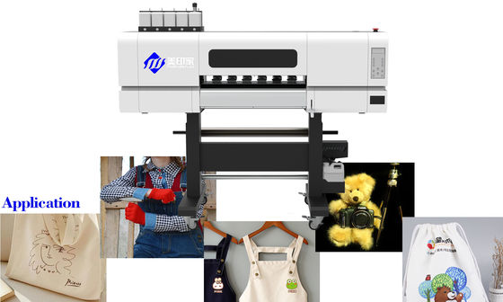 1800 DPI DTF Transfer Printer con capacità di inchiostro di 1500 ml per pellicola PET