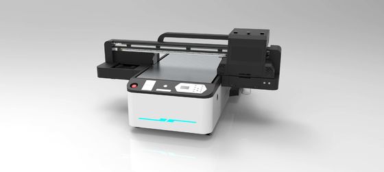 Precision 6 Pass UV Inkjet Flatbed Printer Sistema di pressione negativa con area di stampa di 600 mm x 900 mm