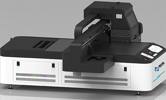 Stampante UV a getto d'inchiostro a piattaforma con inchiostro di vernice per materiali opaci e strutturati lucidi