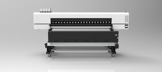 Stampa a getto d'inchiostro per sublimazione di coloranti industriali L2985xW928xH1573mm Velocità di stampa 4 passaggio 35m2/ora 6passaggio:25m2/ora 8passaggio:16m2/ora
